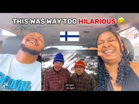 Reaction To Kummeli - Lumberjack (Funniest Finnish comedy)