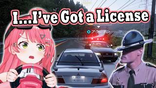 Miko Panics When She Gets Pulled Over By the Cops While Driving in the Countryside !