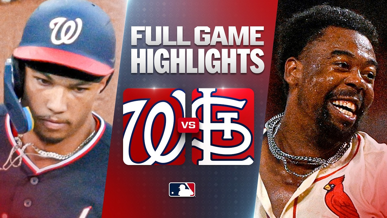 9월20일 워싱턴 세인트루이스 MLB 하이라이트