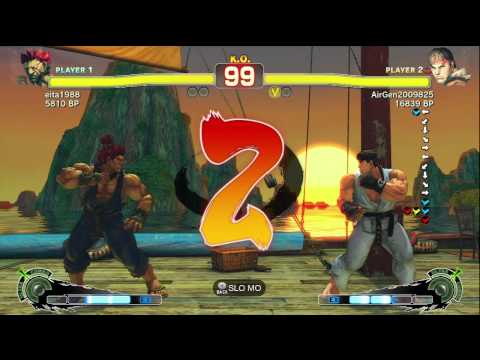 Eita [Akuma] vs Air [Ryu] SSF4 Japanese Online Ranked Matches - TRUE-HD Exclusive!