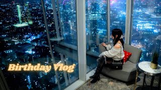 Birthday vlog 🎂 | GRWM, New Decade, Lessons for my 20's, Afternoon Tea at Shangri-La Ting Shard 🇬🇧
