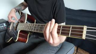 Judas Priest - All The Way [ACOUSTIC BASS COVER] FULL HD