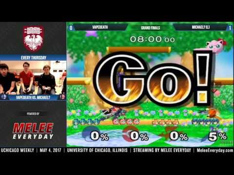 UChicago Weekly [5/4/17] - Team VapeDeath vs. Team Michael? - SSBM - Doubles Grand Finals