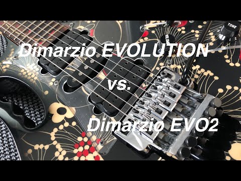 DiMarzio Evolution vs EVO2 | Steve Vai Pickup Battle!