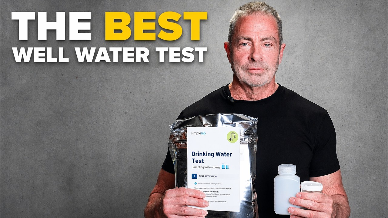 Best Well Water Test Kit (2026): 53 Contaminants, Certified Lab