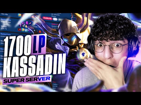LE #1 CHALLENGER KASSADIN CHINOIS EST MONSTRUEUX ! - 1700LP KASSADIN
