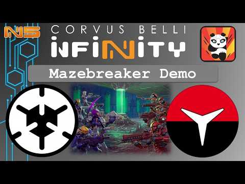 Fast Panda Gaming: Infinity Battle Report - Mazebreaker Demo