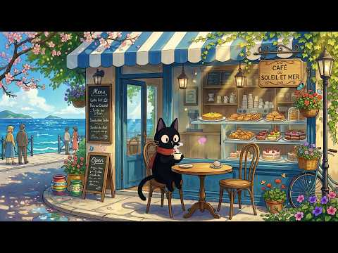 Ocean Café Lofi 🌊 Cozy Summer Chill Music for Good Mood