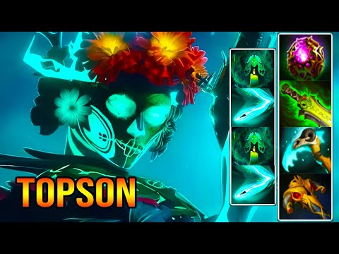 TOPSON Muerta FIRST MAGICAL MID BUILD - 1ST ITEM ETHEREAL BLADE - PRO GAMEPLAY