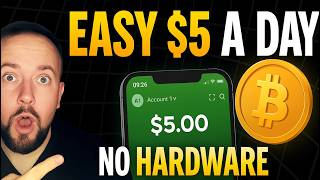$5 a Day in Bitcoin Mining – No Hardware Needed ( BEST APP )