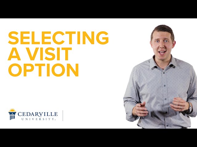 Thumbnail for video titled: Selecting a Visit Option
