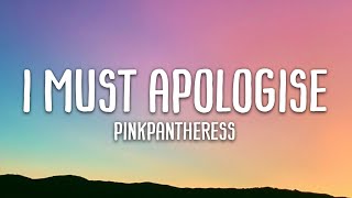 Cover art for i must apologise