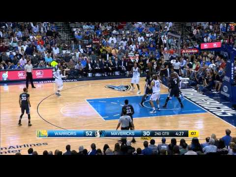 Klay Thompson Highlights Warriors vs. Mavericks 12.12.2014 - 25 Points, 3 Assists