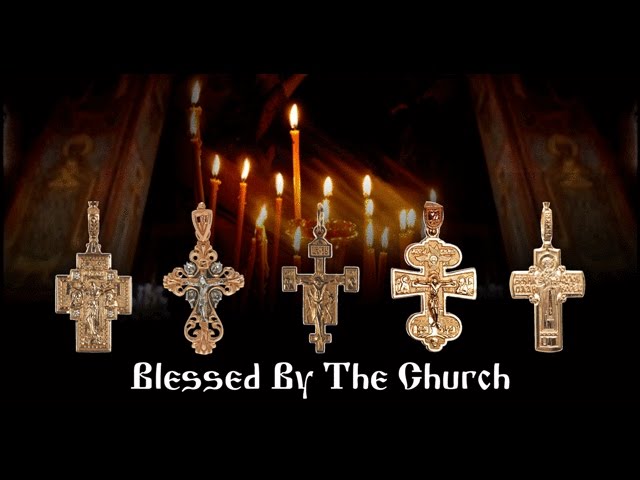 Diamond Orthodox Cross 'Godliness'. 'Virgin Mary's Tear' Series, 585 White Gold,. Video Thumbnail