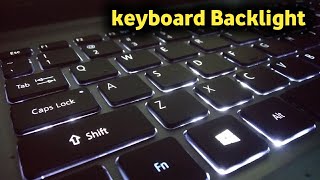 How to enable keyboard light in acer laptop || Keyboard lit