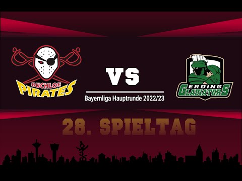ESV Buchloe Pirates - Erding Gladiators | Highlights 28. Spieltag | BEV Bayernliga 2022/23