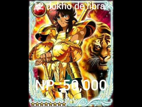 Niveles de poder de saint seiya lost canvas santos dorados.