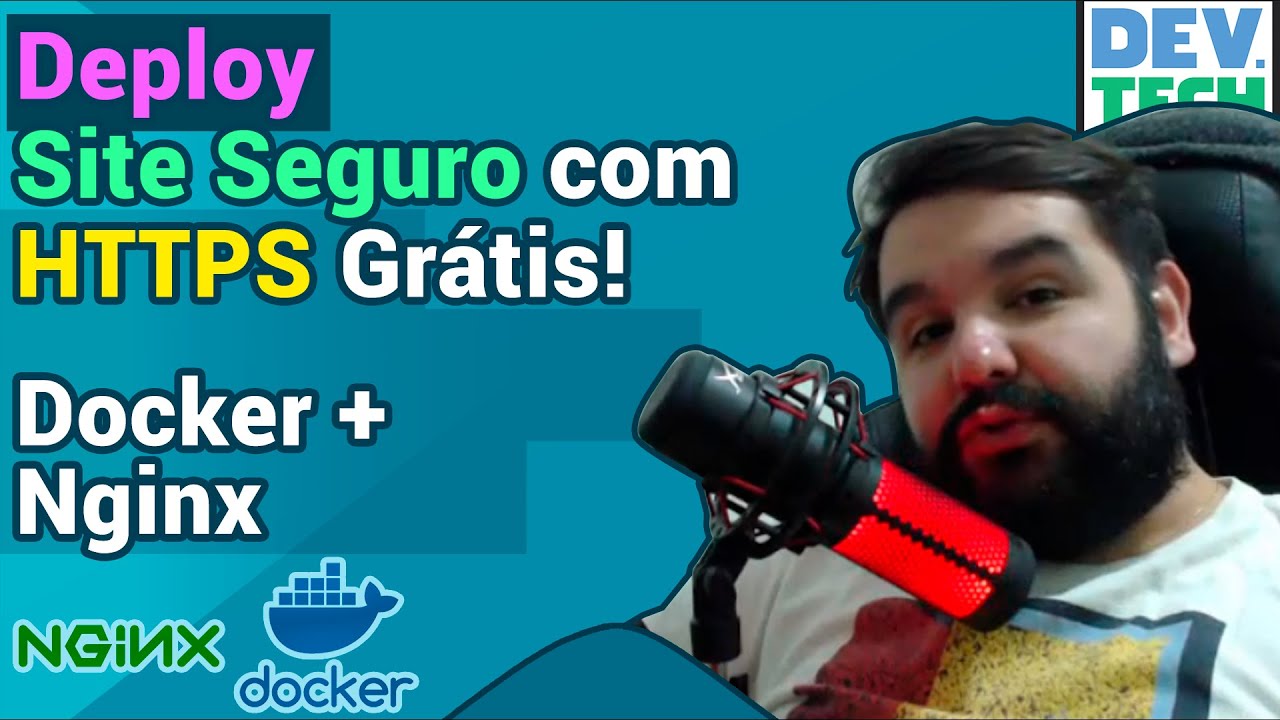 Deploy Nginx com HTTPS - Site Seguro Grátis! Nginx com Docker