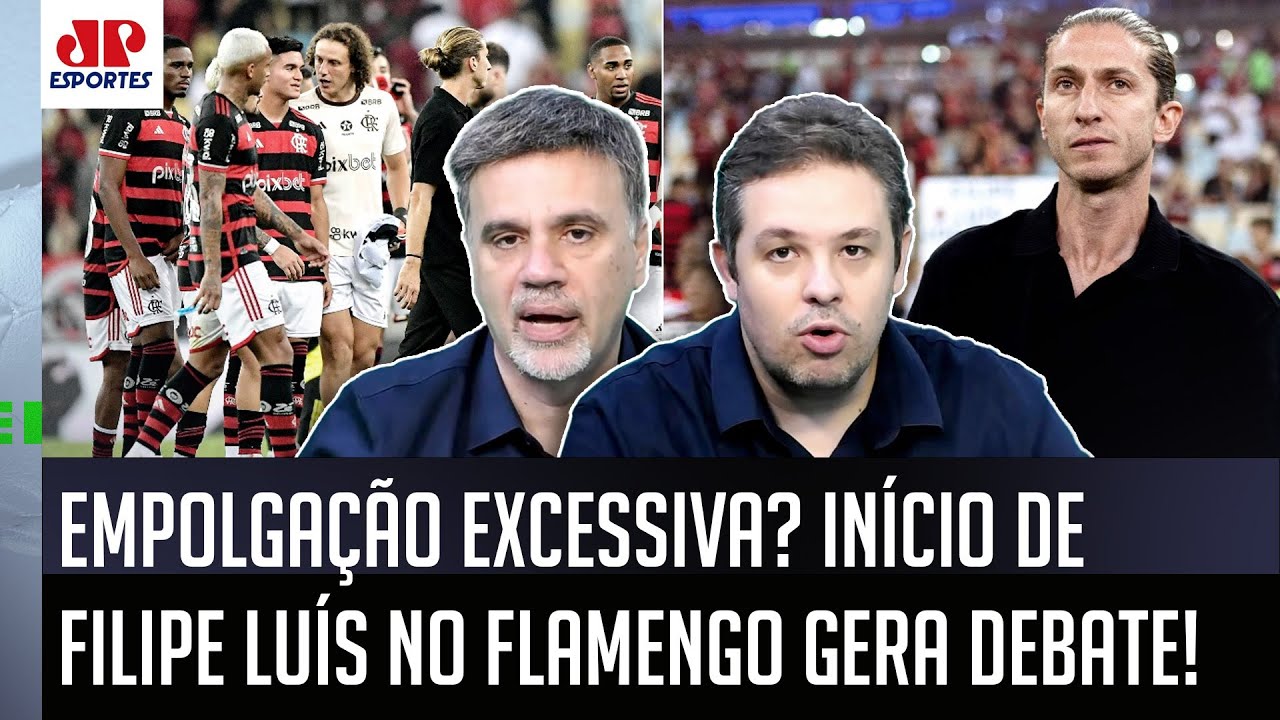 "O Filipe Luís NÃO TEM CULPA NENHUMA DISSO, cara! São os OUTROS que ESTÃO FALANDO que o Flamengo..."