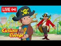 LIVE Curious George Episodes George S Pirate Amusement Park Adventure ‍ ️ MORE