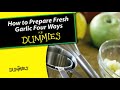 How to Cook Raw Garlic