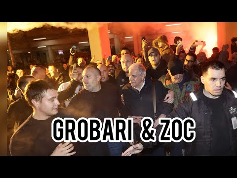 Željko Obradović  |  Doček Grobara na aerodromu!