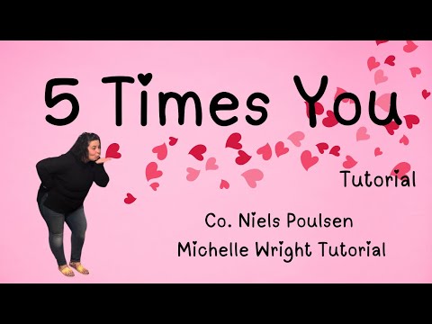 5 times you line dance tutorial Improver choreography by Niels Poulsen
