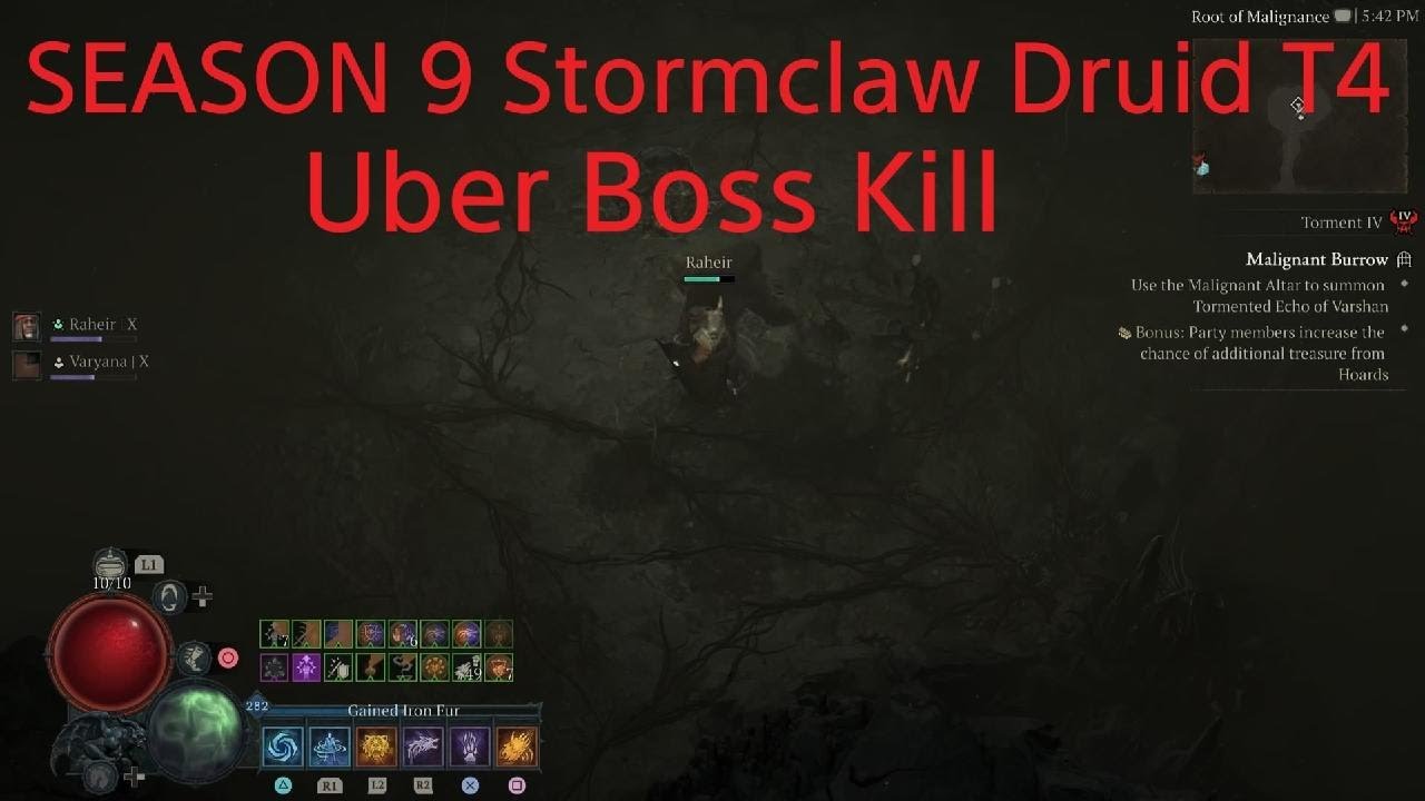Stormclaw is back - Druid - Diablo IV Forums