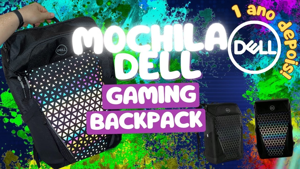 Mochila Dell Gaming Backpack 1 ano depois! #review #voltaasaulas