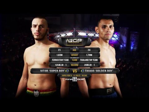 Thiago 'Golden Boy' Conceição vs Vitor 'Superboy' Oliveira - WGP Kickboxing 28