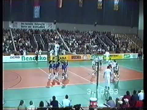 Berlino, 3 Novembre 1993:  CJD Berlin - PVF "Latte Rugiada" MATERA - finale Supercoppa Europea