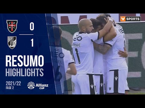 Highlights | Resumo: Casa Pia AC 0-1 Vitória SC (Taça da Liga 21/22 - 2ª Fase)