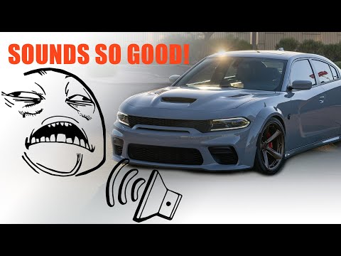 717HP Charger Hellcat Gets MagnaFlow XMOD Series Cat-Back Exhaust *V8 ASMR*