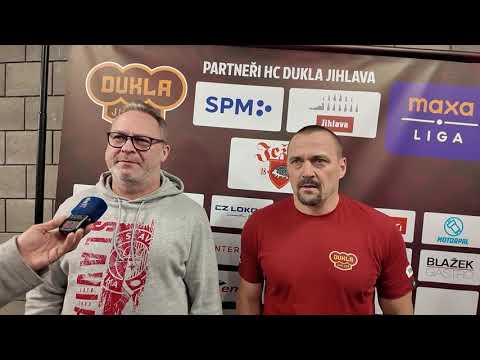 ML 25/26, 18. kolo: Dukla - Slavia 5:2, trenéři