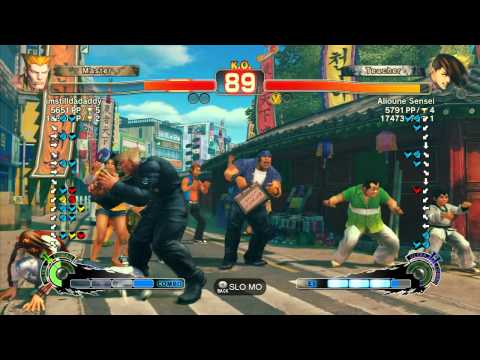 SSF4 AE: imstilldadaddy (Guile) vs Alioune Sensei (Yang) - Ranked Match (720p HD)
