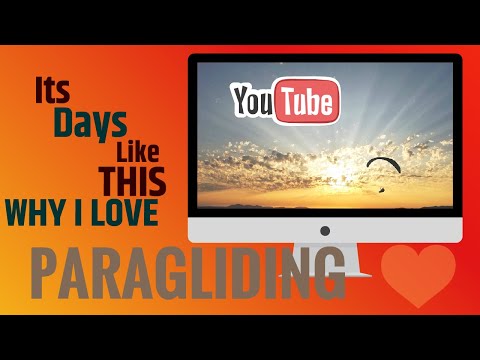 Its days like this why I love paragliding