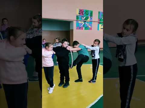 Teamwork Challenge: Hula Hoop Pass Game!