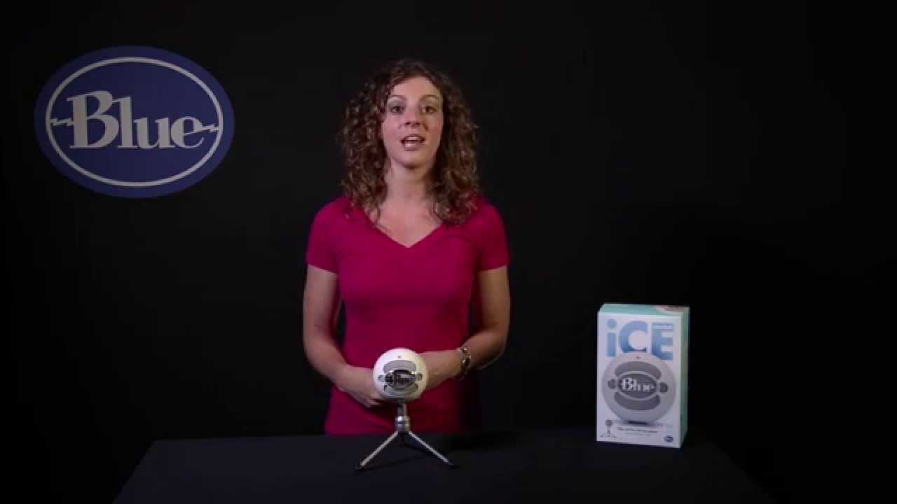 Blue Kondensatormikrofon Snowball iCE Schwarz