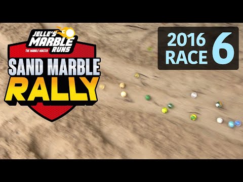 Sand Marble Rally 2016 Race 6 (ELIMINATION) - Jelle's Marble Runs