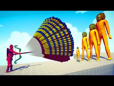 100x ZOMBIES + ABNORMAL TITAN vs EVERY GOD - Totally Accurate Battle Simulator TABS