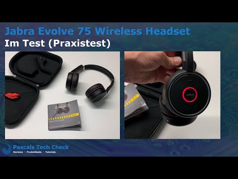 Jabra Evolve 75 Wireless Headset || Review (Practical Test) - Best Office & Home Office Headset?