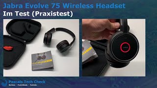 Kabelloses Jabra Evolve 75 Headset || Im Test (Praxistest) - Bestes Büro & Home-Office Headset?