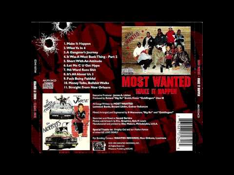 Most Wanted Posse   Fuck Being Faithful