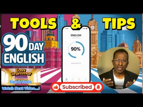Learn English in Ninety Days - Easy Tips and Powerful Tools! Dr. Gnanaseharan Selliah. SUBSCRIBE!