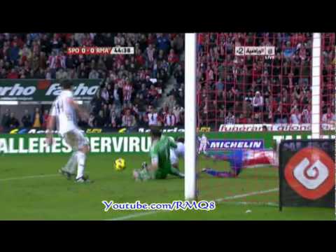 Sporting Gijon Vs Real Madrid Goal + Full Highlights Week 11 Liga BBVA 2010-2011