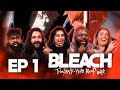 THE BLOOD WARFARE Bleach Thousand Year Blood War Episode 1 Group Reaction