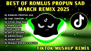 Download lagu BEST🔥 ROMLUS PROPUN SAD VIRAL TREND NONSTOP REMIX 🇵🇭 DJ ROMULOS X RIVER FLOWS & MORE mp3