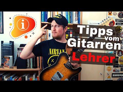 Tipps vom Gitarrenlehrer: Zweifel & Motivation, richtig üben, Akkorde lernen & Tabs lesen | Skype