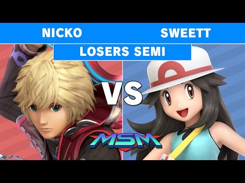 MSM 197 - Demise | Nicko (Shulk) vs CG | SweetT (Pokemon Trainer) Losers Semi - Smash Ultimate