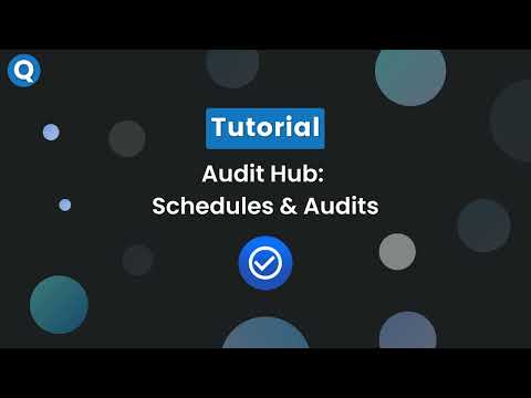 Audit Hub - Schedules & Audits